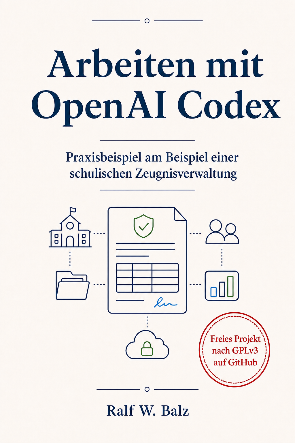 Buchcover: Arbeiten mit OpenAI Codex