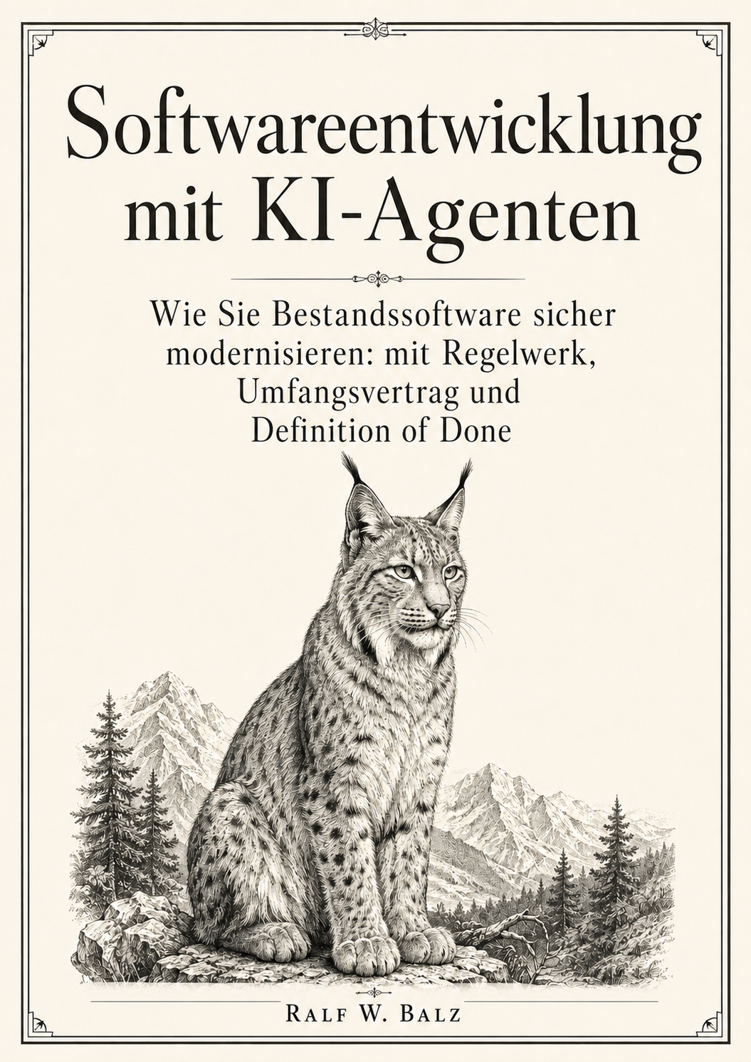 Buchcover: Softwareentwicklung mit KI-Agenten